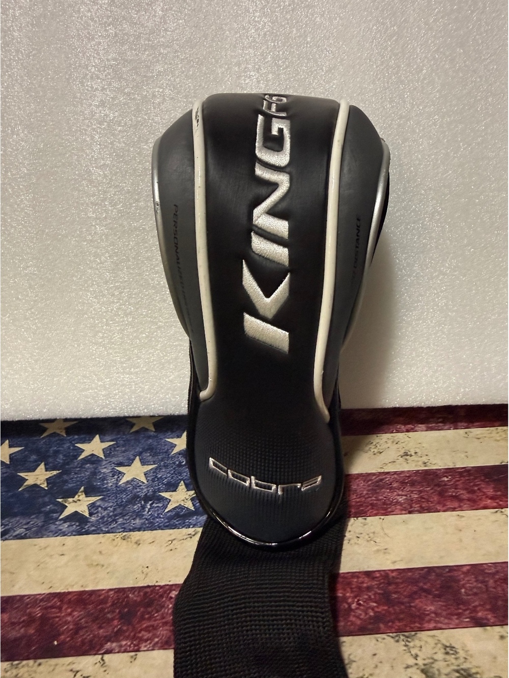 Cobra KING F6 Fairway Wood Golf Headcover 3+ Adjustable Number Dial Black
